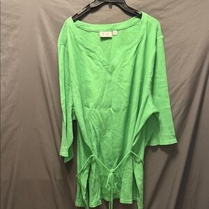Green Women's Top by denim and company